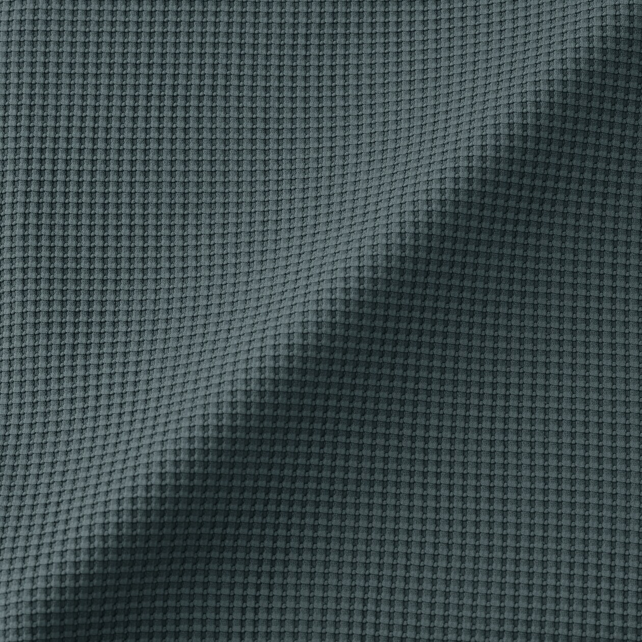 紳士　ＵＶカット乾きやすいワッフルクルーネック長袖Ｔシャツ