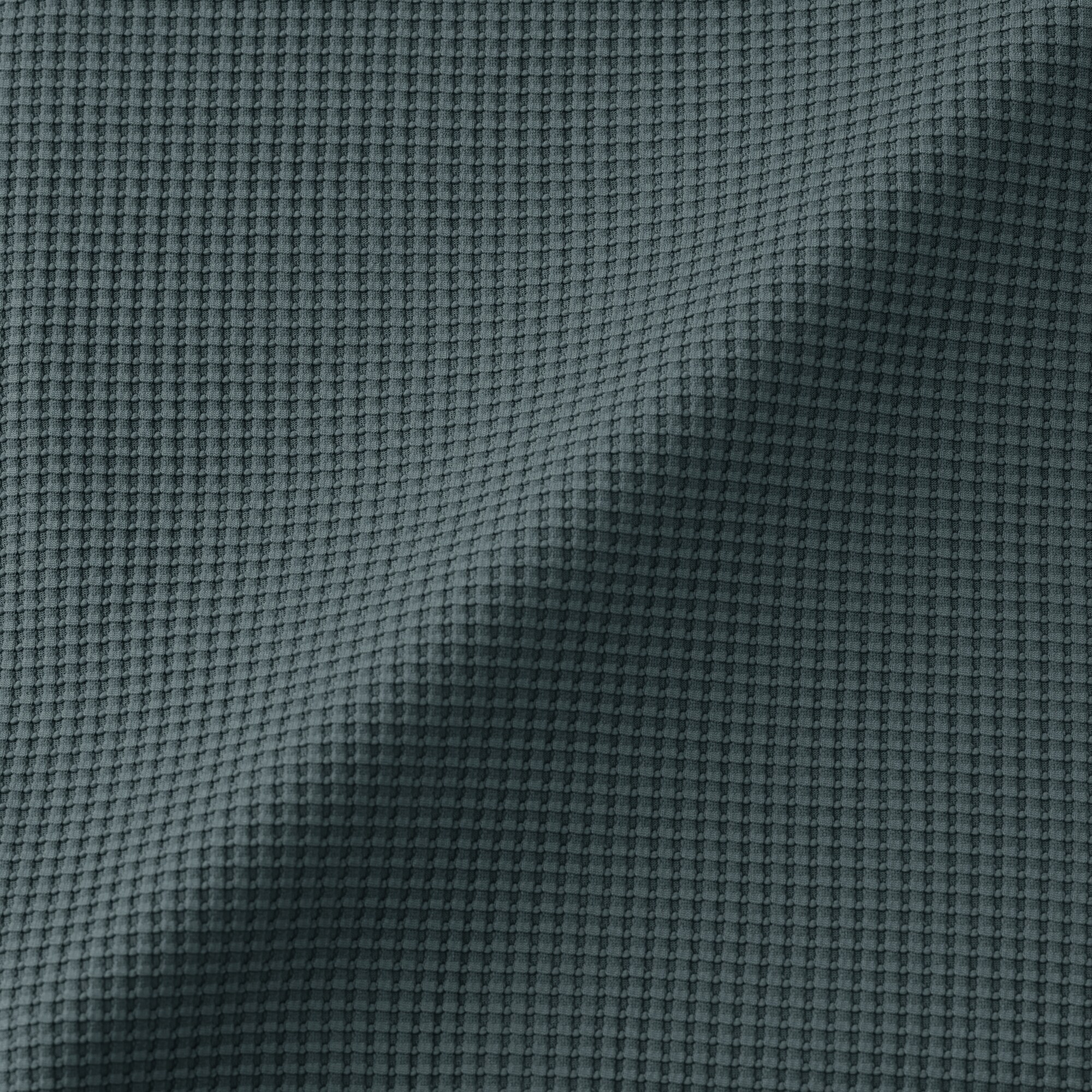 紳士　ＵＶカット乾きやすいワッフルクルーネック長袖Ｔシャツ