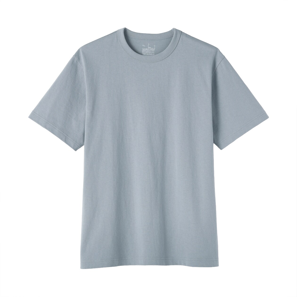 紳士　洗いざらし太番手クルーネック半袖Ｔシャツ