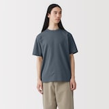 紳士　洗いざらし太番手クルーネック半袖Ｔシャツ