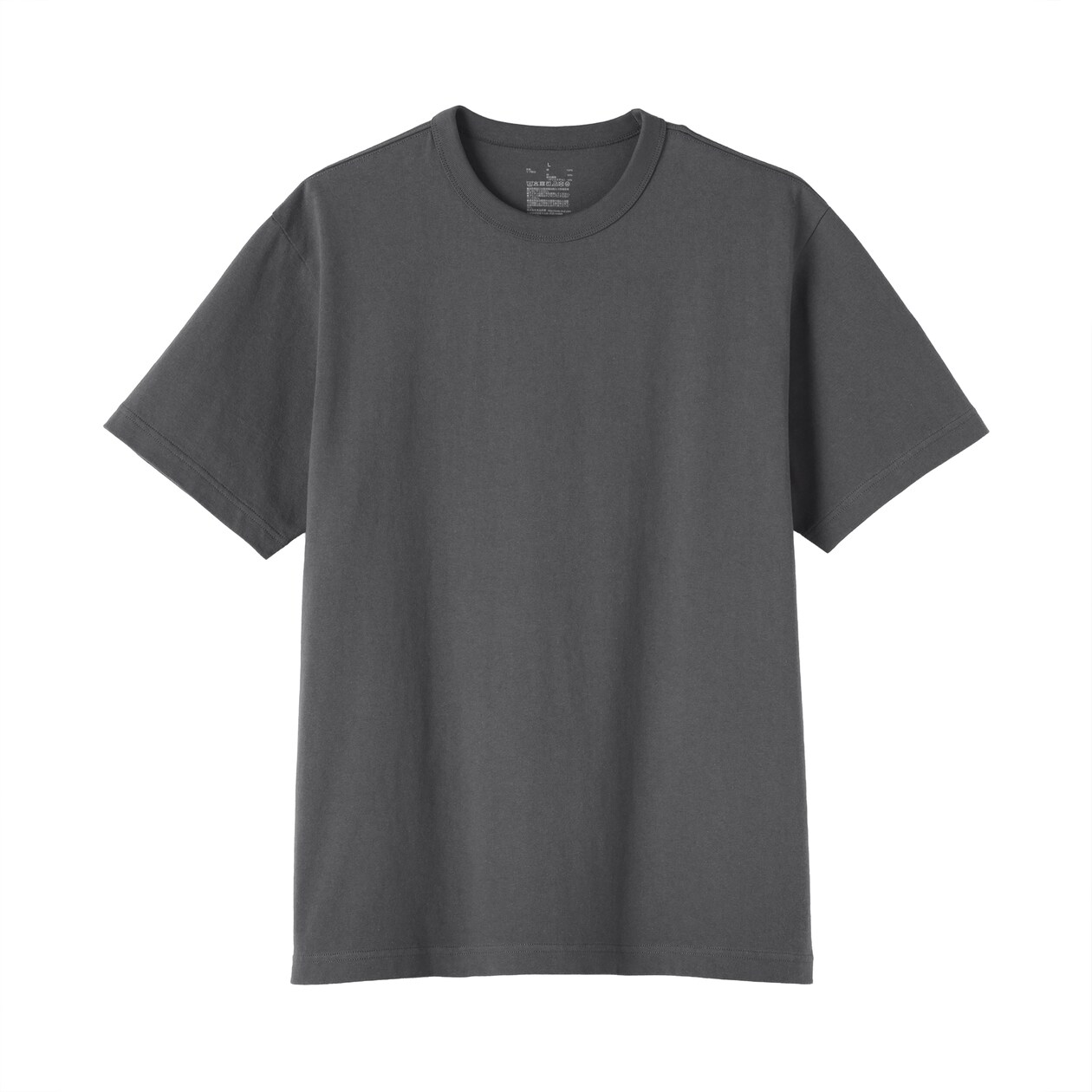 紳士　洗いざらし太番手クルーネック半袖Ｔシャツ