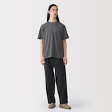 紳士　洗いざらし太番手クルーネック半袖Ｔシャツ