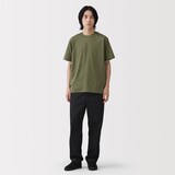 紳士　天竺編みクルーネック半袖Ｔシャツ（ＡＳＥＡＮ）