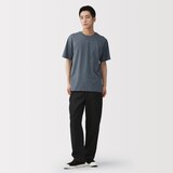 紳士　天竺編みクルーネック半袖Ｔシャツ（ＡＳＥＡＮ）