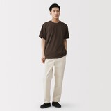 紳士　天竺編みクルーネック半袖Ｔシャツ（ＡＳＥＡＮ）