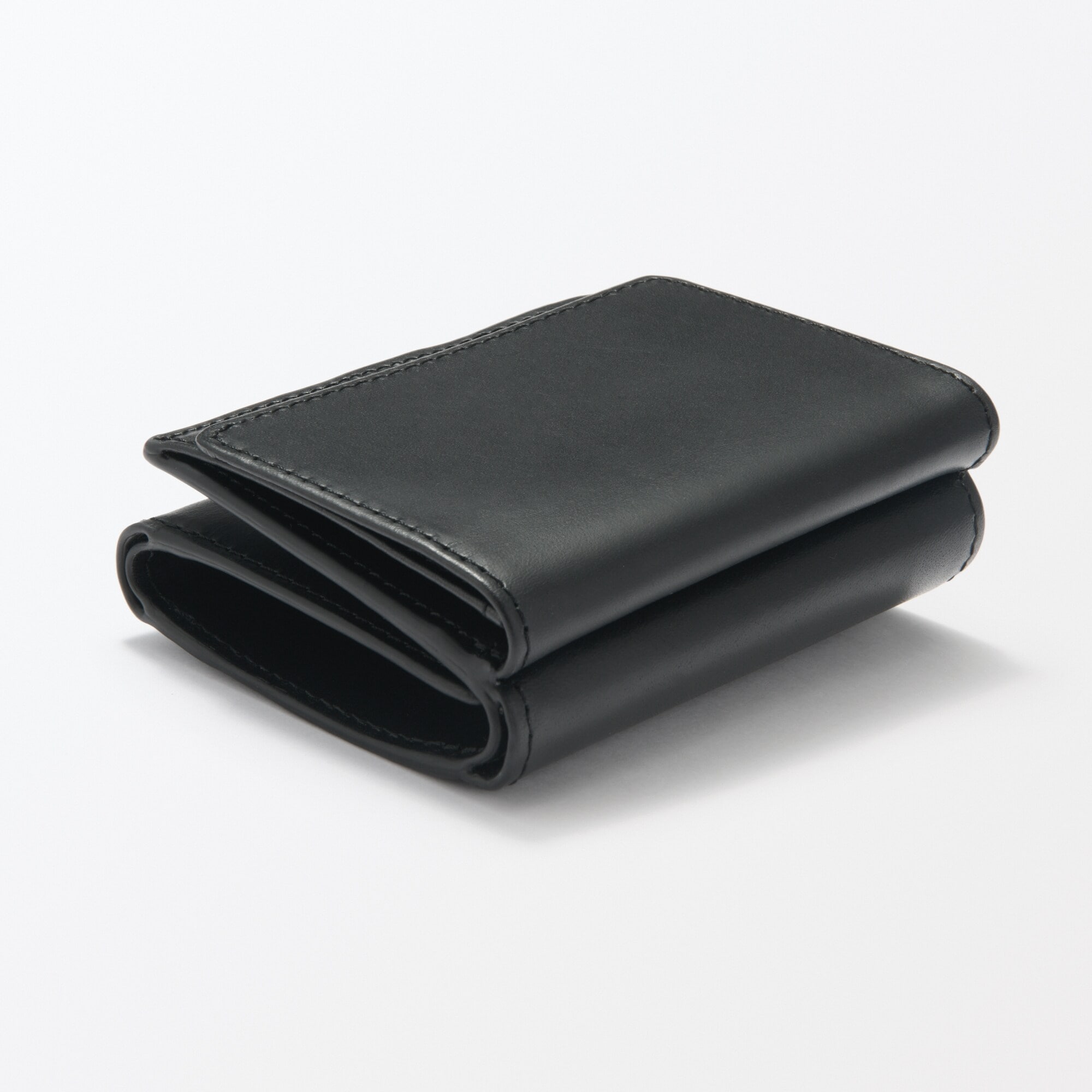 ベジタブルタンニンレザー　三つ折り財布