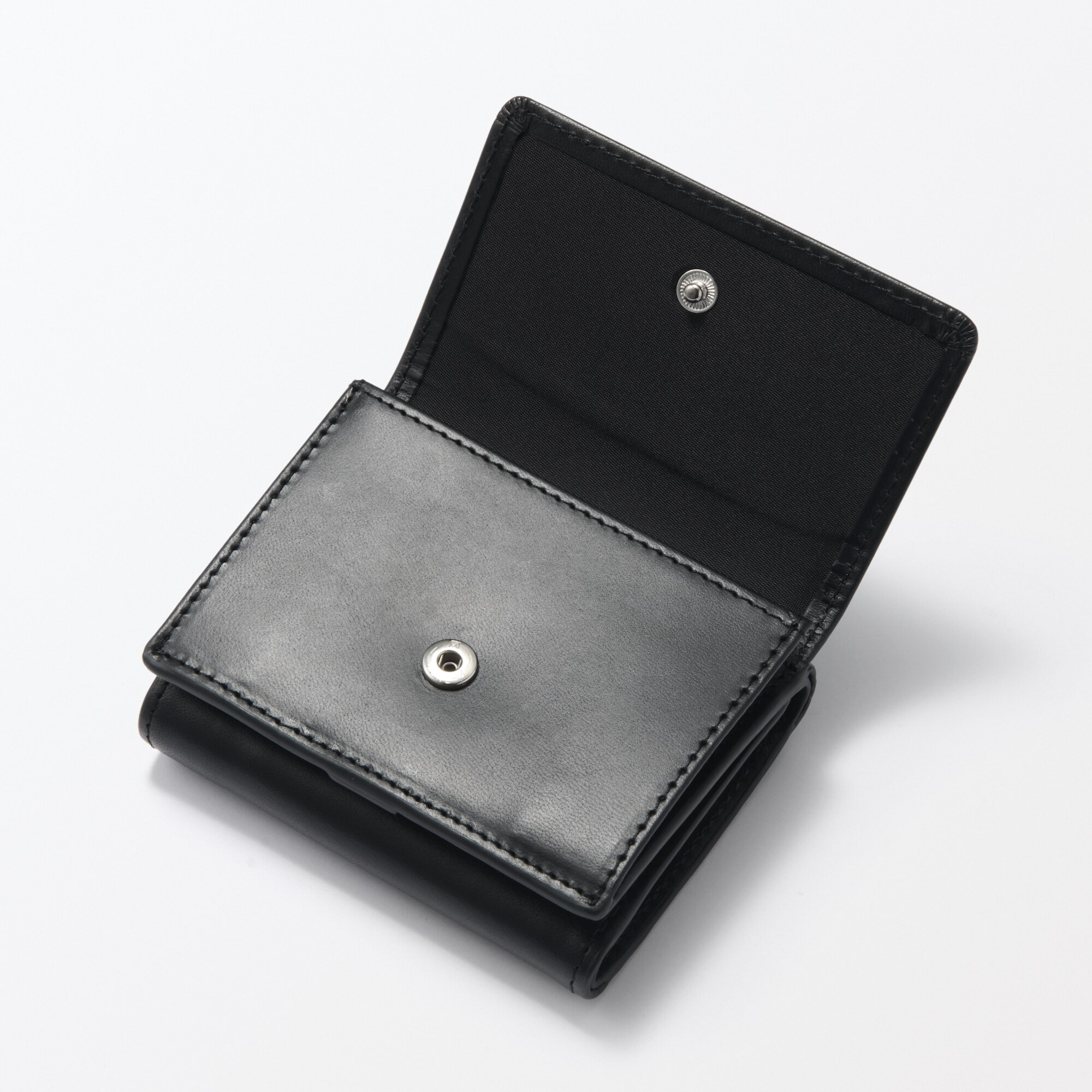 ベジタブルタンニンレザー　三つ折り財布