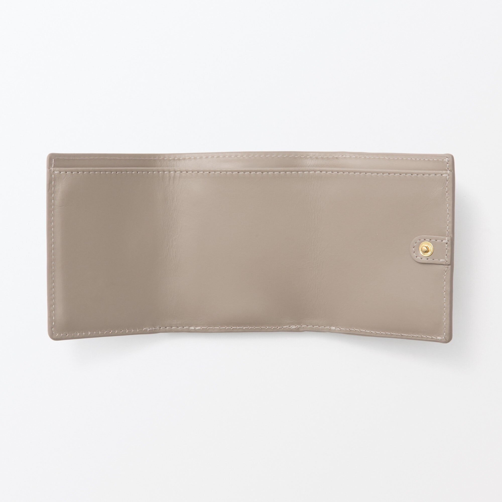 ベジタブルタンニンレザー　三つ折り財布