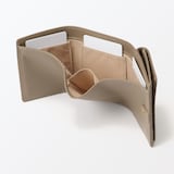 ベジタブルタンニンレザー　三つ折り財布