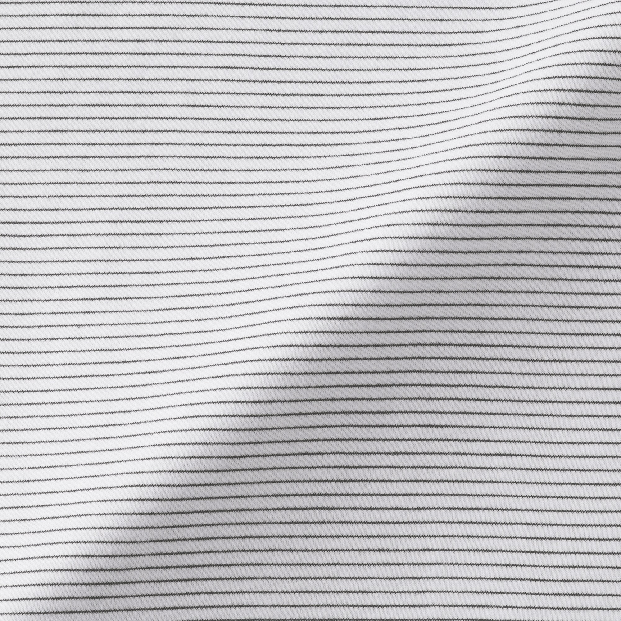 紳士　天竺編みクルーネック半袖Ｔシャツ（ボーダー）