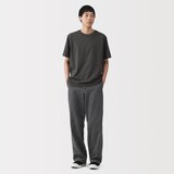 紳士　天竺編みクルーネック半袖Ｔシャツ（ボーダー）