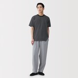 紳士　天竺編みクルーネック半袖Ｔシャツ（ボーダー）