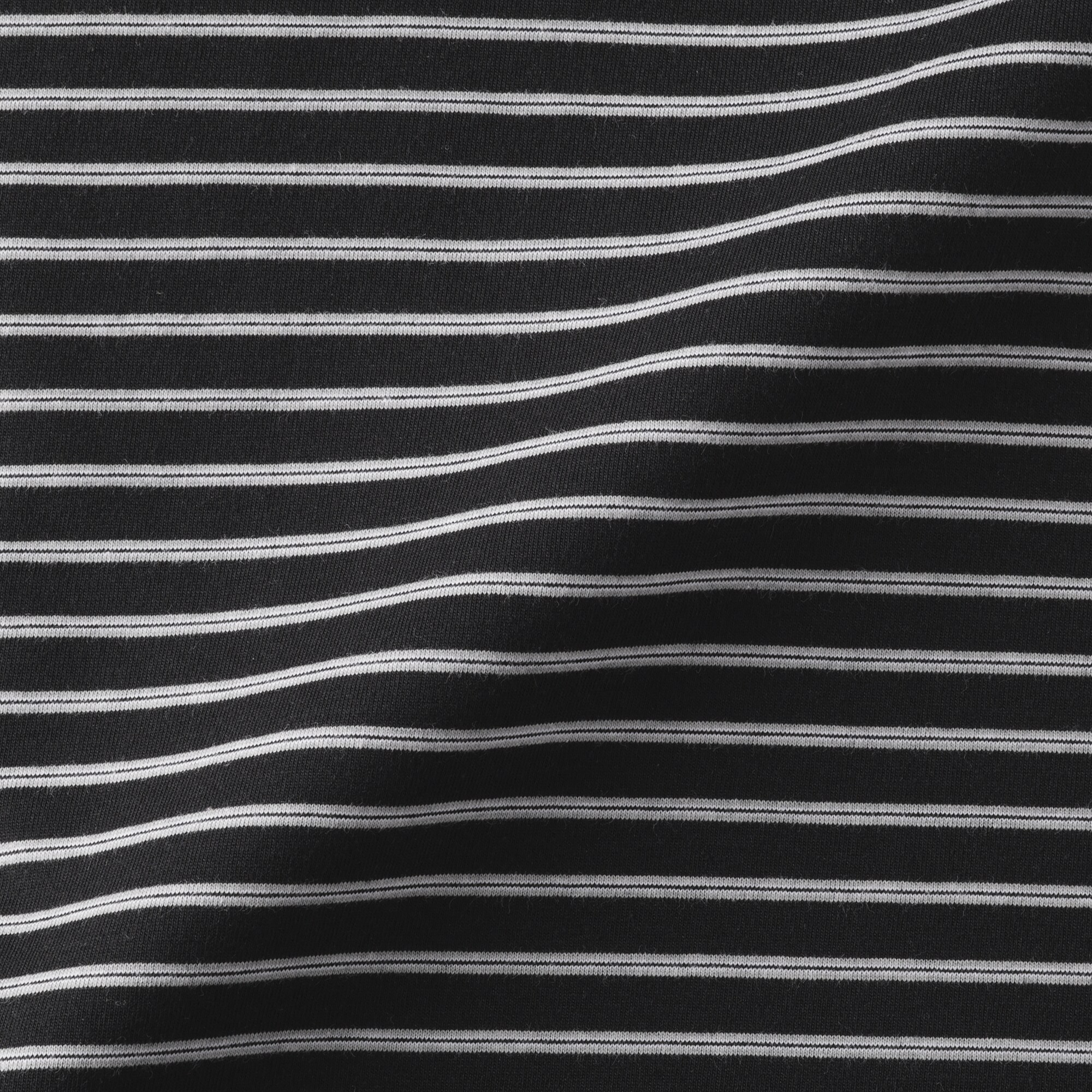 紳士　天竺編みクルーネック半袖Ｔシャツ（ボーダー）