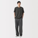 紳士　天竺編みクルーネック半袖Ｔシャツ（ボーダー）