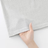 紳士　天竺編みクルーネック半袖Ｔシャツ（ボーダー）