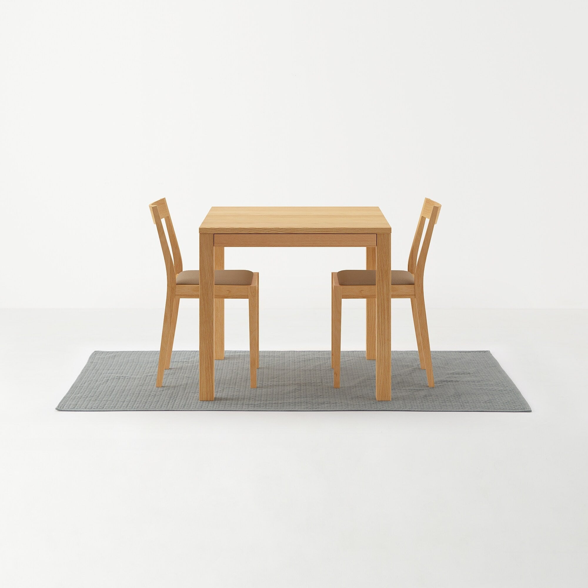 洗いざらしの綿キルティングラグ | 無印良品