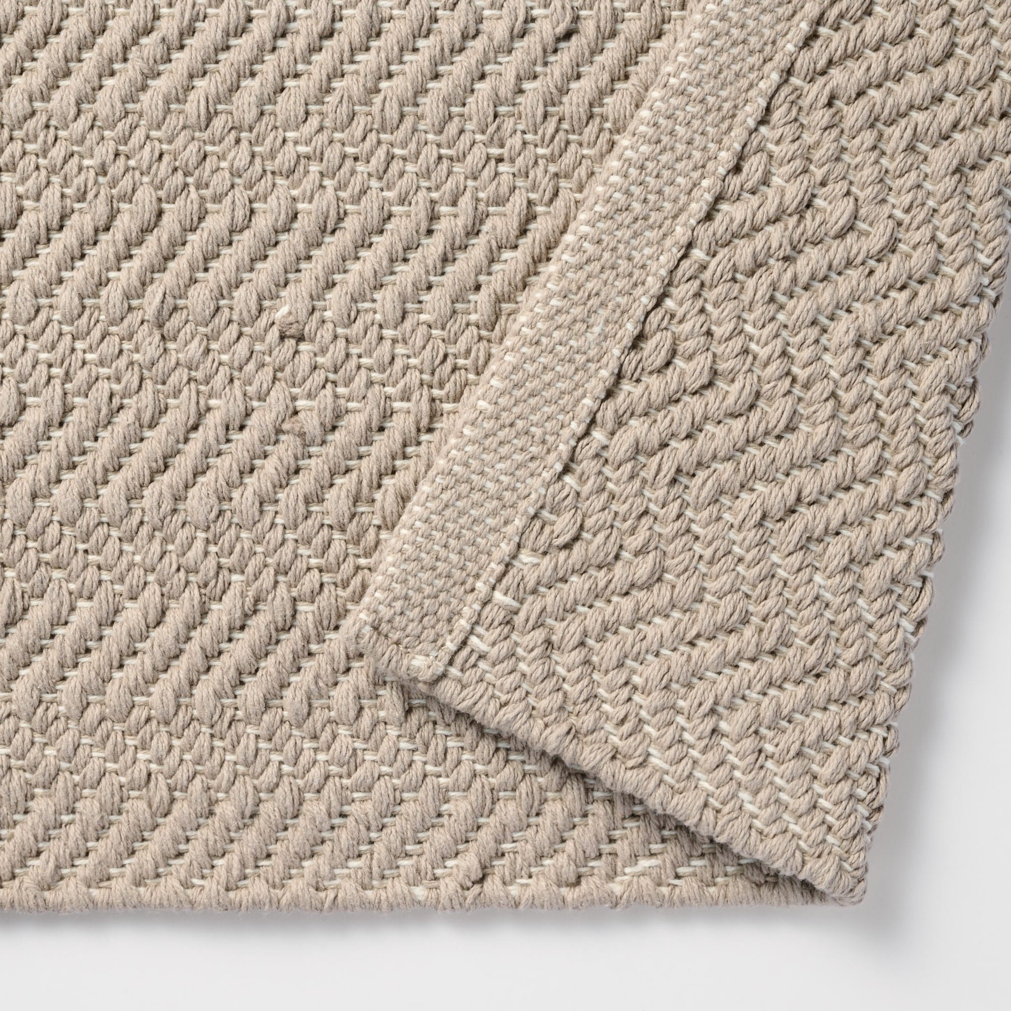 綿　手織りマット　５０×７５ｃｍ