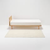 綿　手織りラグ　１４０×１９５ｃｍ