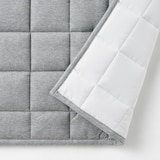 ひんやり綿　キルティングラグ