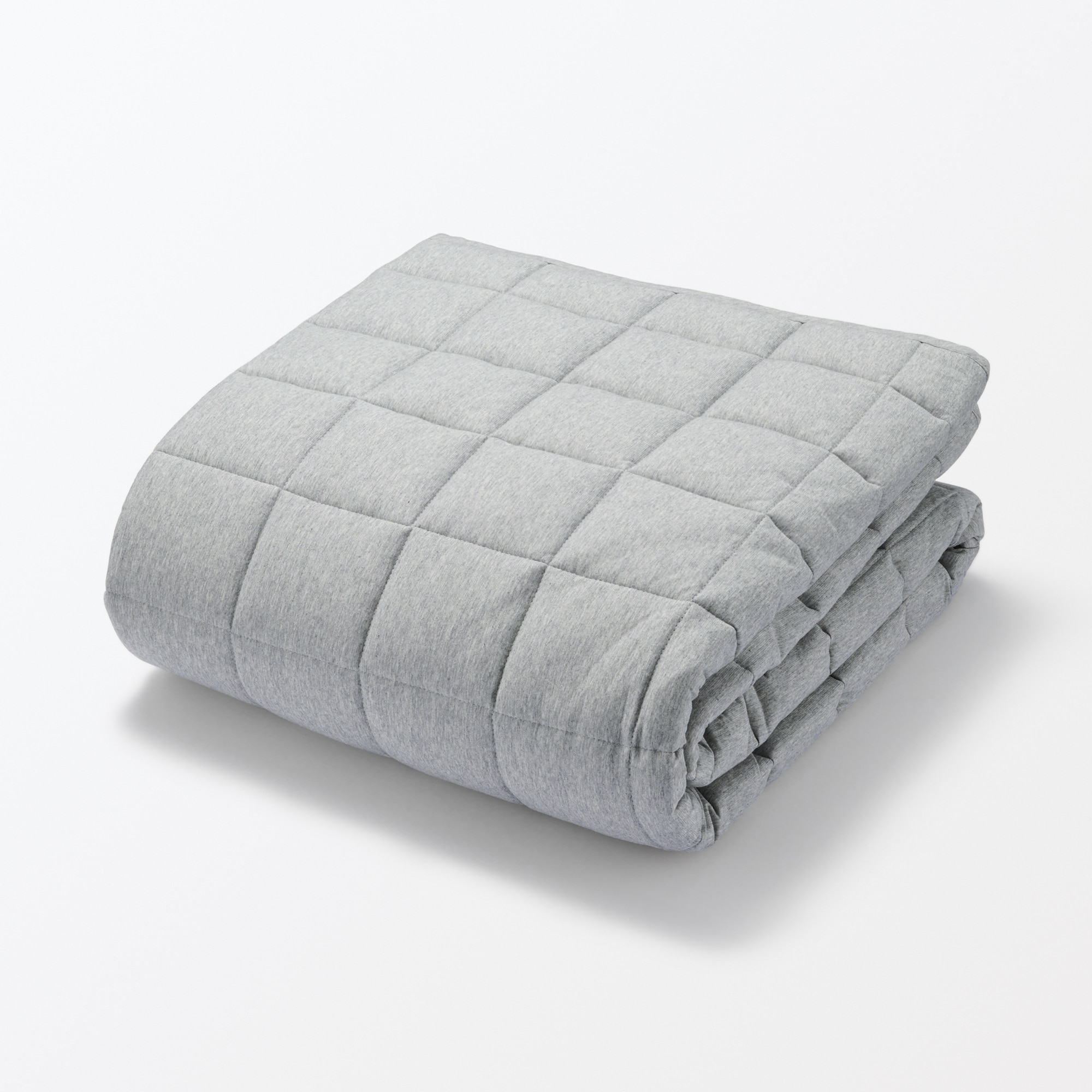 ひんやり綿　キルティングラグ