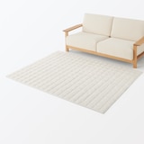 ひんやり綿　キルティングラグ