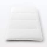 再生ポリエステルわた　防ダニ　四つ折り敷ふとん／Ｓ