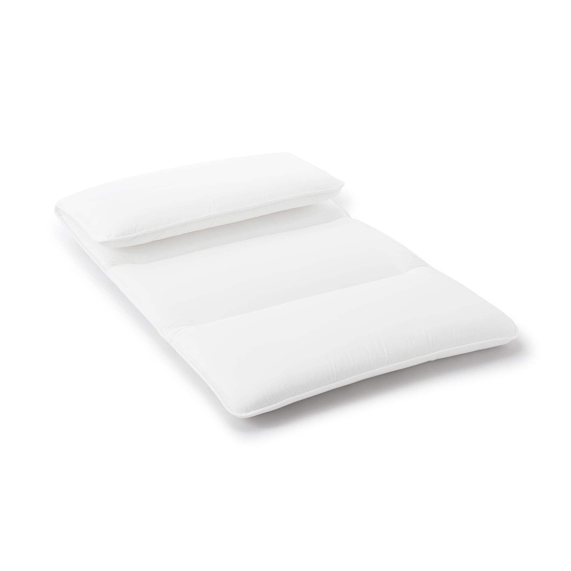 再生ポリエステルわた　防ダニ　四つ折り敷ふとん／Ｓ