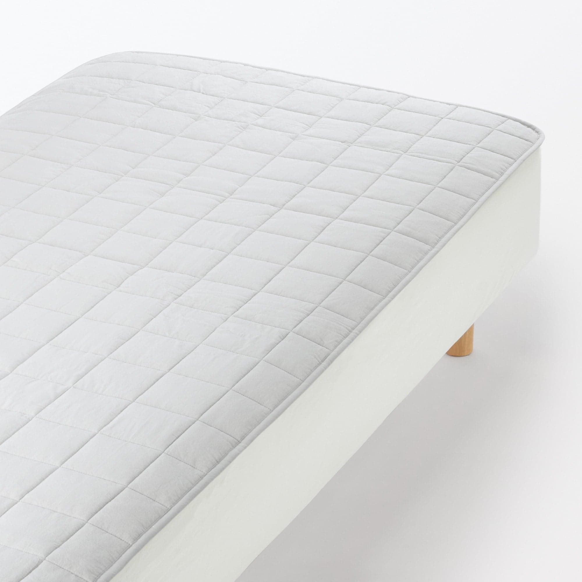 滑り止め付　綿洗いざらし　敷パッド・Ｓ