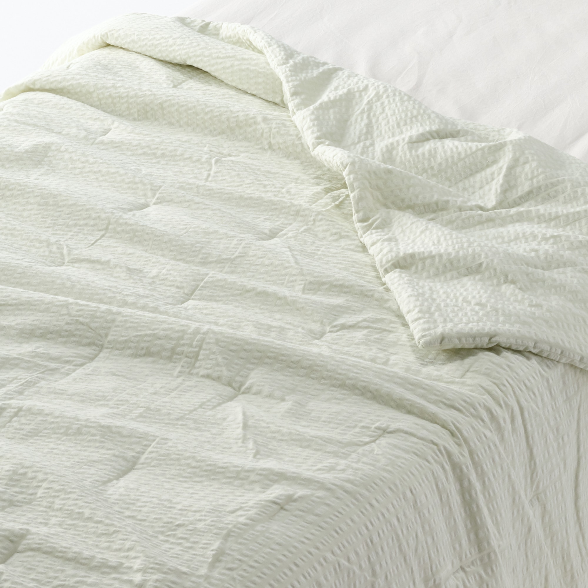 綿　サッカー織　薄掛ふとん／Ｓ