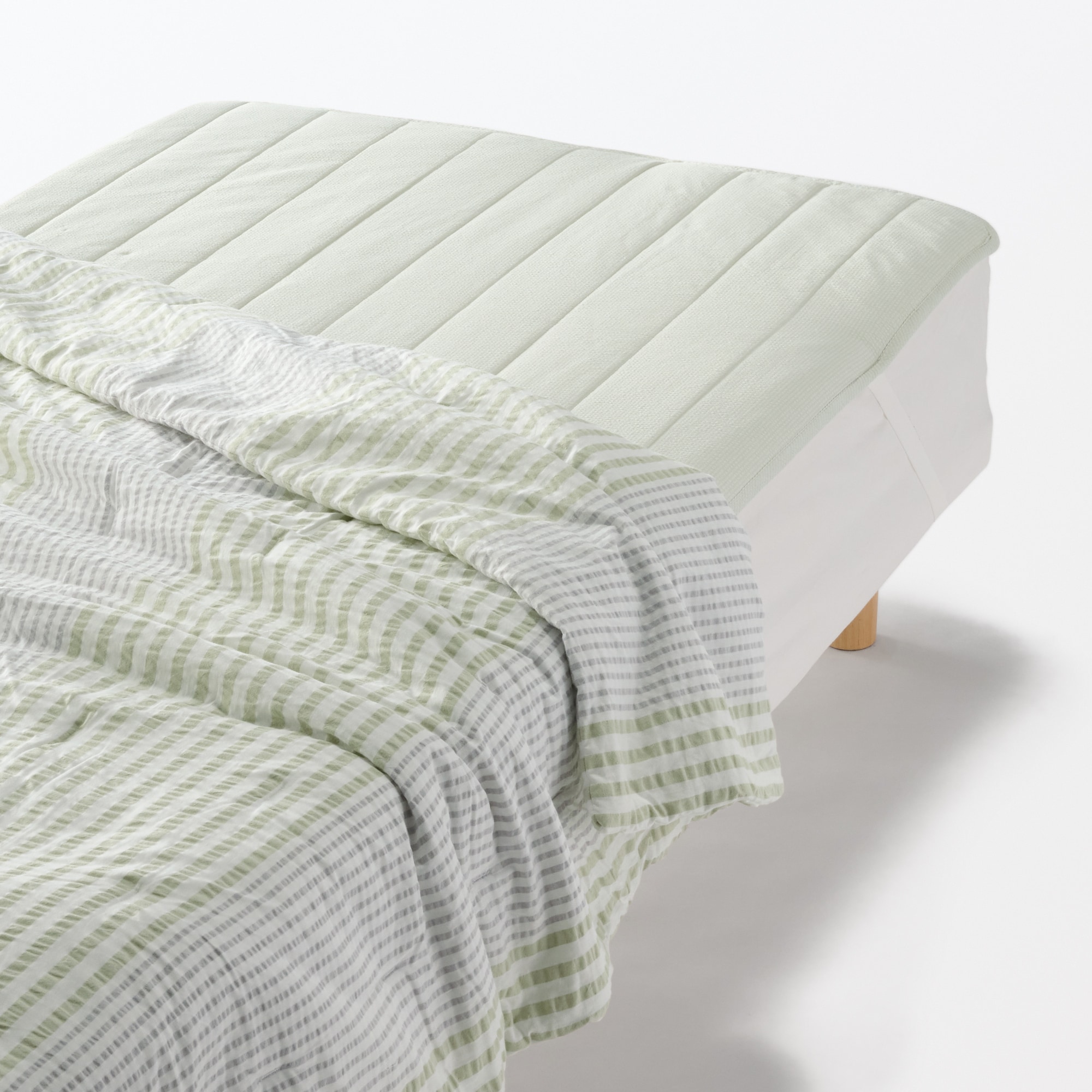 綿　サッカー織　薄掛ふとん／Ｓ