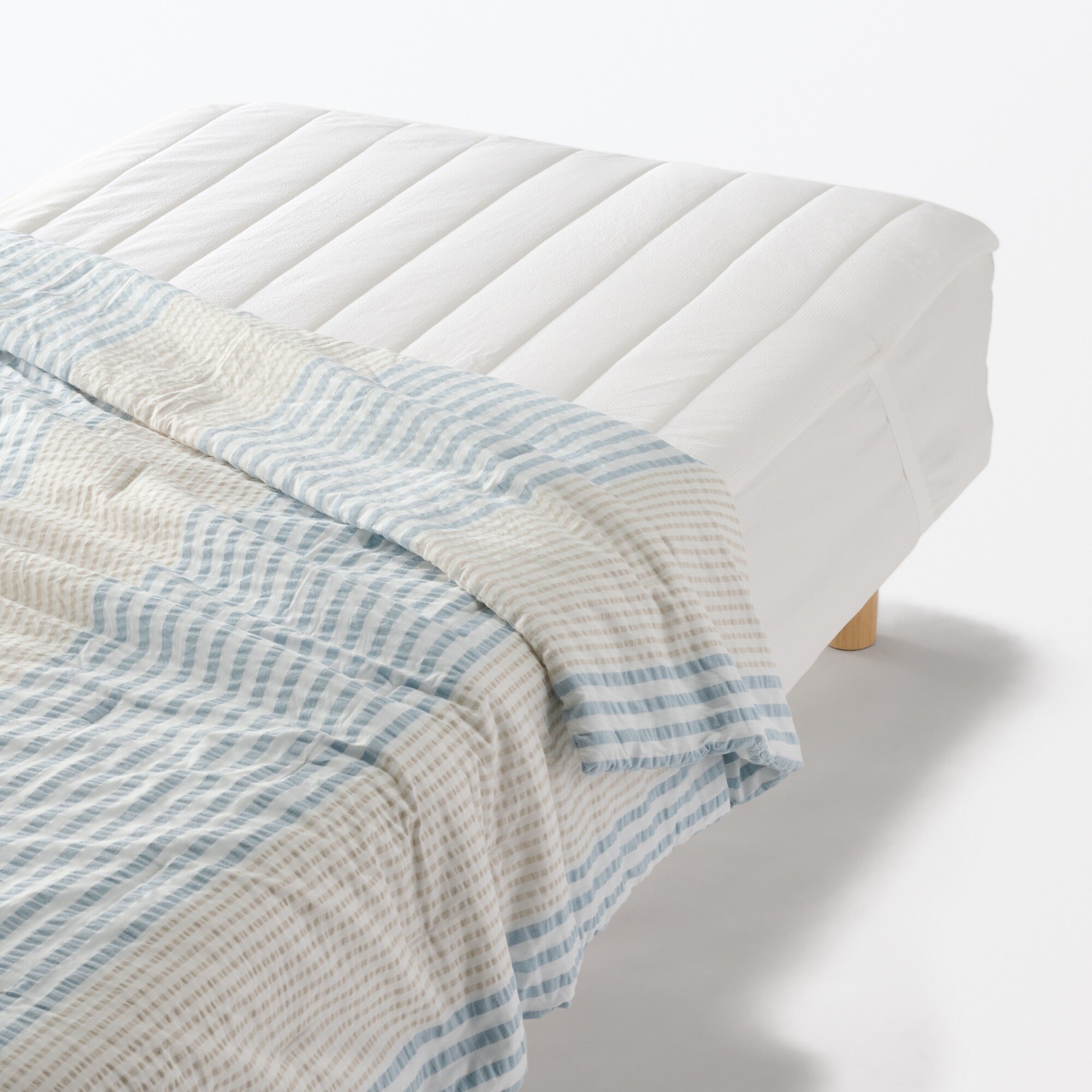 綿　サッカー織　薄掛ふとん／Ｄ