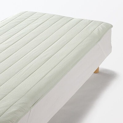 【１月下旬発売予定】綿　サッカー織　敷パッド／ＳＳ・Ｄ