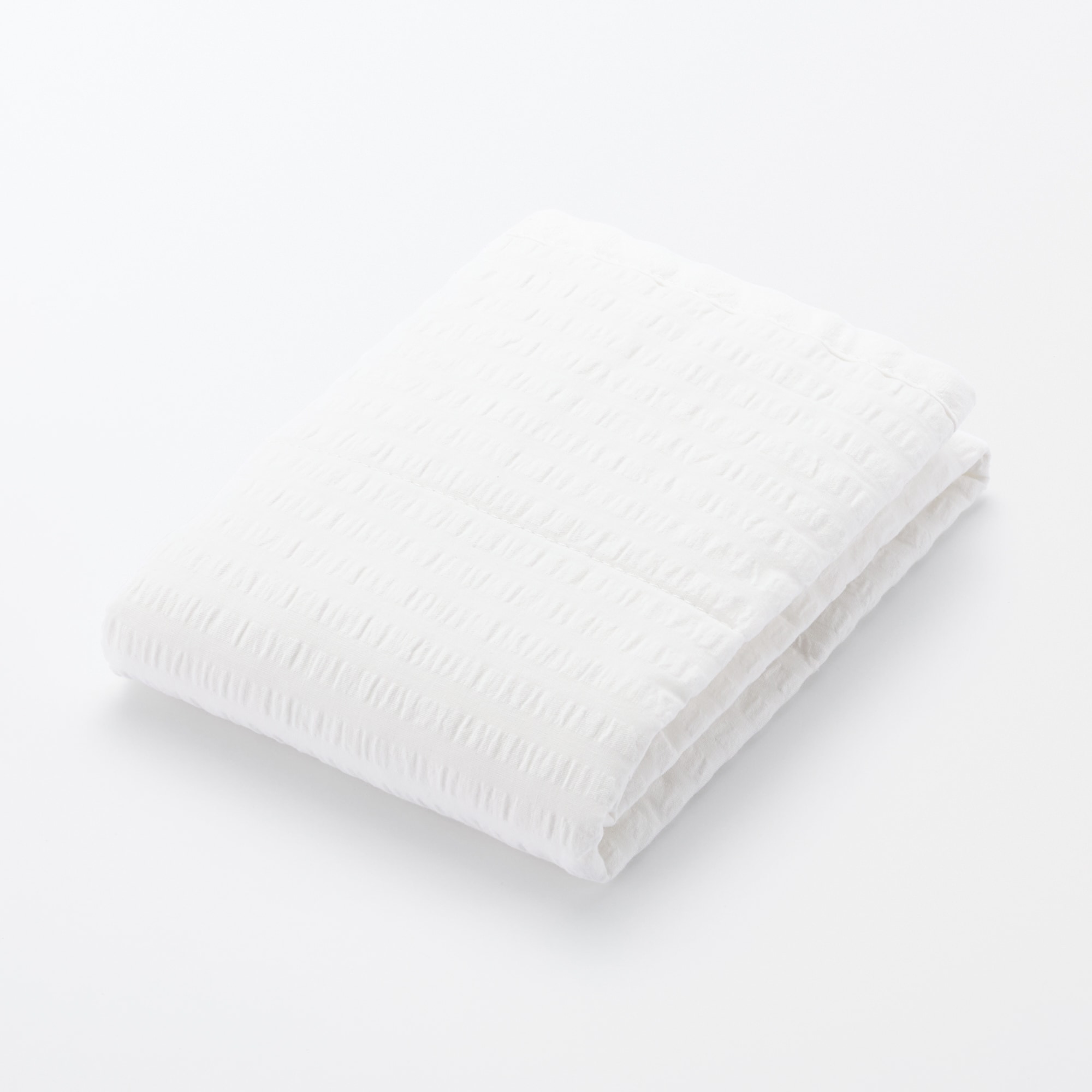 綿　サッカー織　紐タイプ　まくらパッド