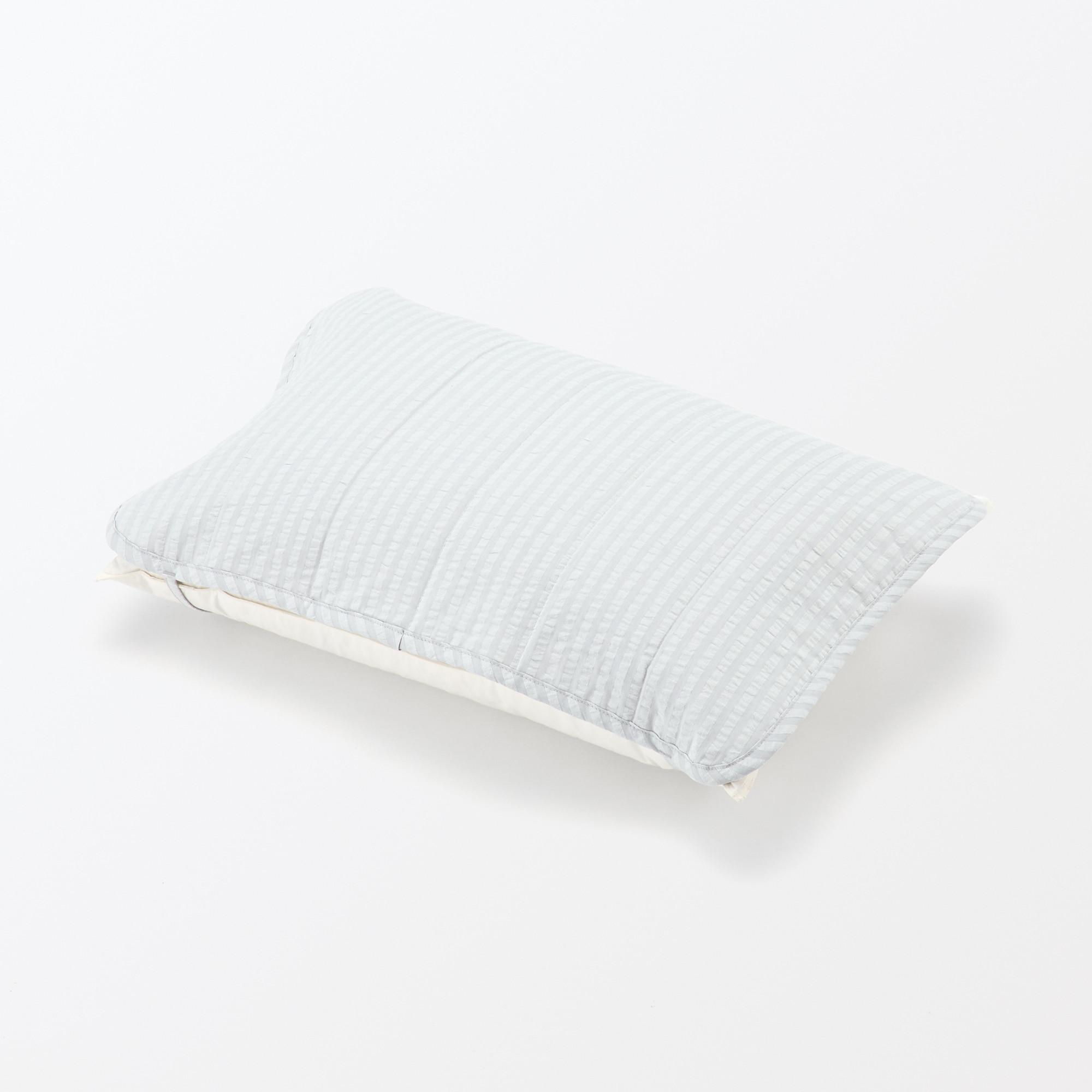 綿　サッカー織　紐タイプ　まくらパッド