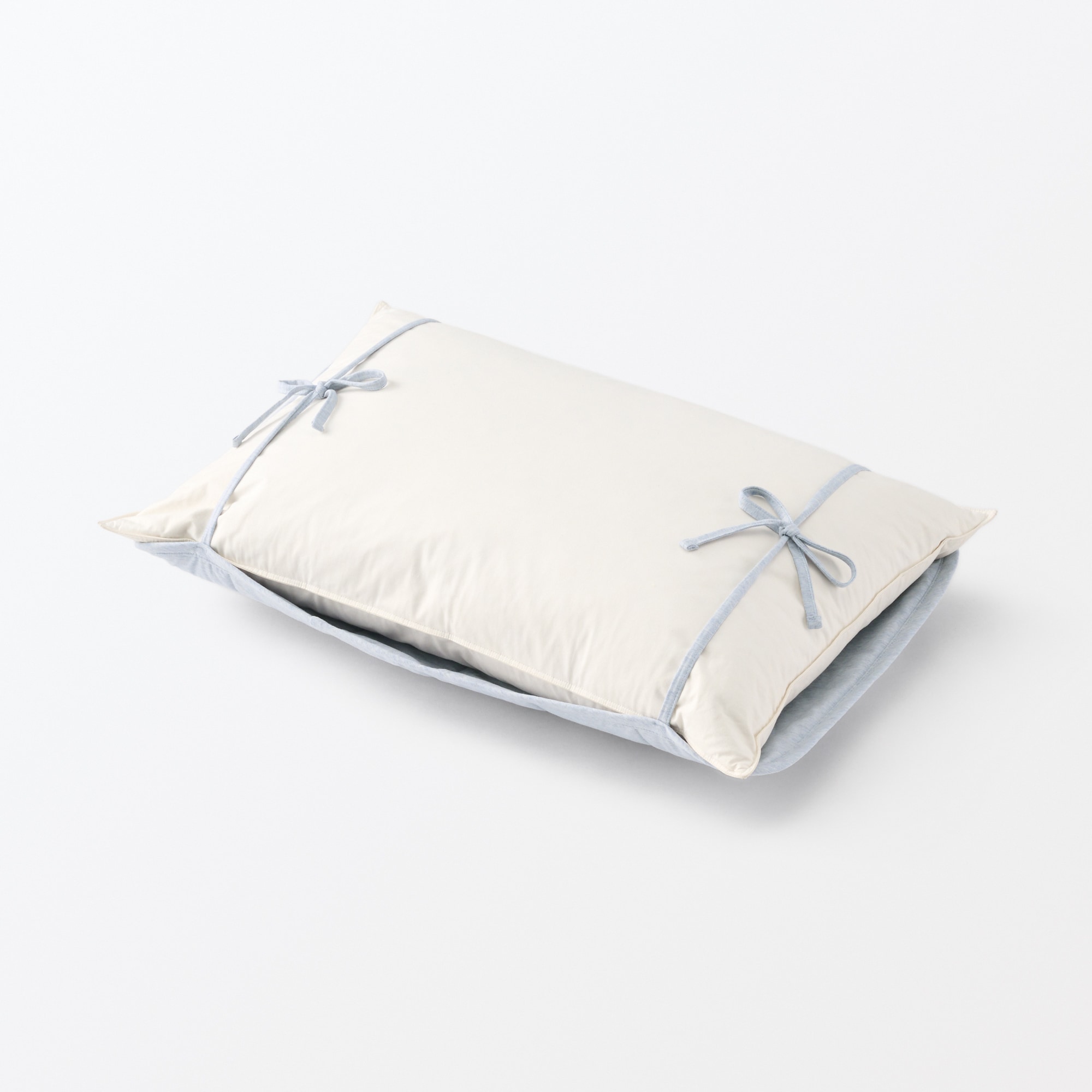 ひんやり綿　紐タイプ　まくらパッド