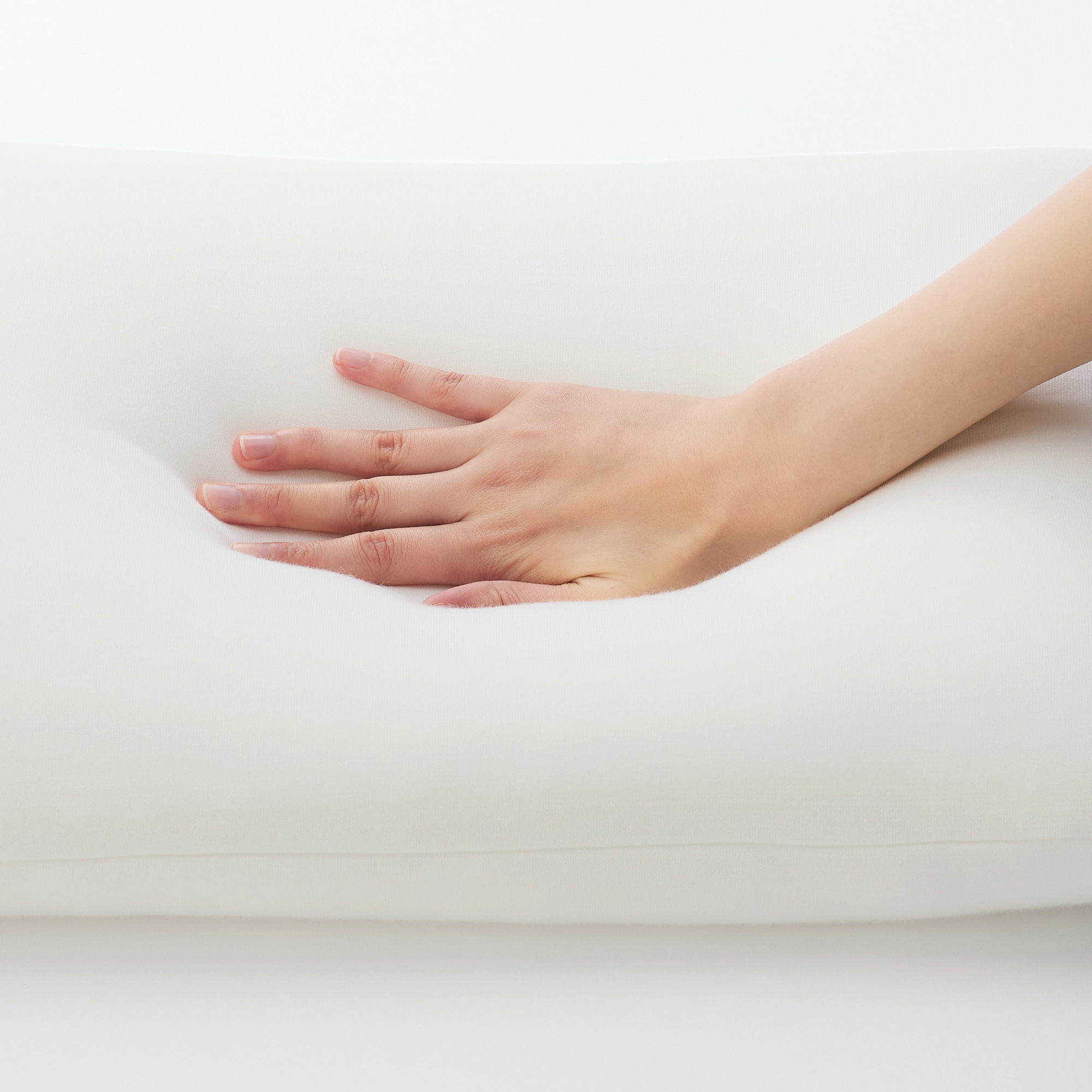 カバーが洗える 頭を支えるふっくらまくら 低め 40×60cm | 無印良品