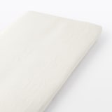 麻平織　敷ふとんシーツ・Ｓ　兼浅型ボックスシーツ