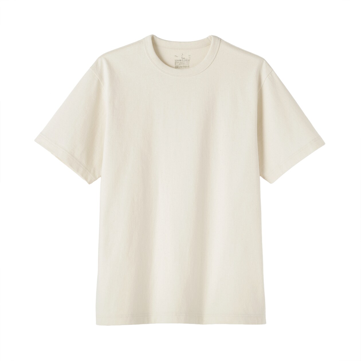 紳士　洗いざらし太番手クルーネック半袖Ｔシャツ