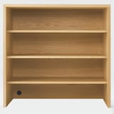 スタッキングキャビネット・幅８２．５ｃｍ・ハイタイプ・追加セット・オーク材