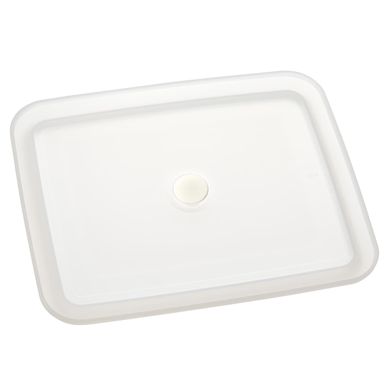 【パーツ】バルブ付き密閉ホーロー保存容器　フタ・大（バルブ付）