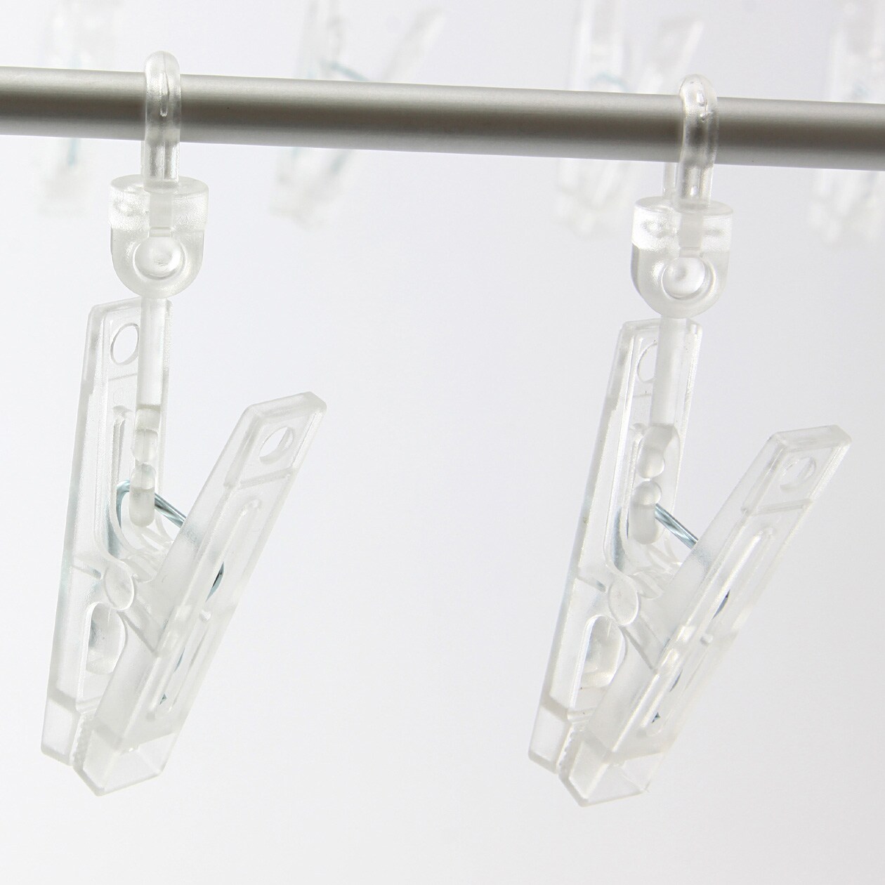 アルミ角型ハンガー　ポリカーボネートピンチ仕様