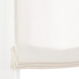 ポリエステルグログラン（防炎）プレーンシェード用生地／ライトベージュ