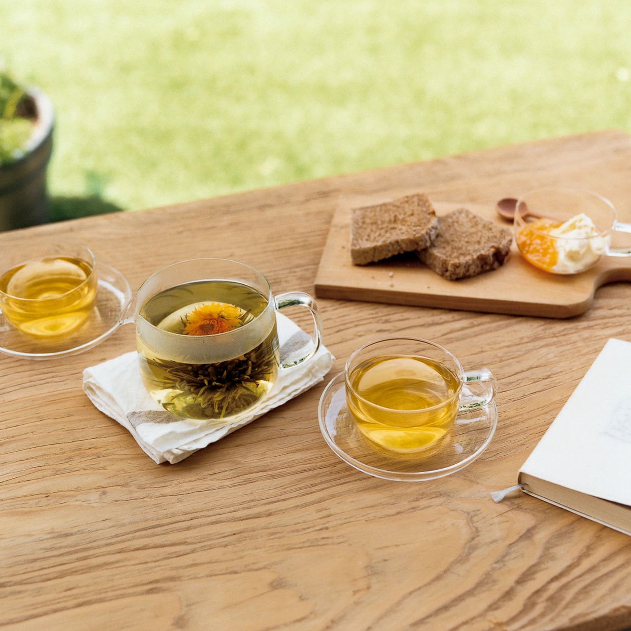 耐熱ガラス　ポット　小