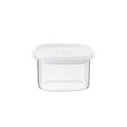 フタをしたまま電子レンジで使える バルブ付き密閉保存容器 深型 小 約幅９ ５ 奥行１２ ５ 高さ８ｃｍ 保存容器 通販 無印良品