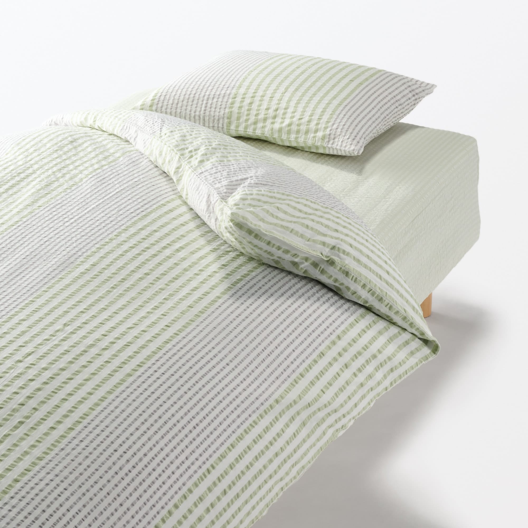 綿　サッカー織　掛ふとんカバー・Ｄ