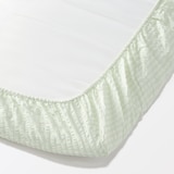 綿　サッカー織　敷ふとんシーツ・Ｓ　兼浅型ボックスシーツ