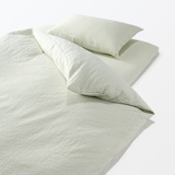 綿　サッカー織　敷ふとんシーツ・Ｓ　兼浅型ボックスシーツ