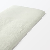 綿　サッカー織　敷ふとんシーツ・Ｓ　兼浅型ボックスシーツ