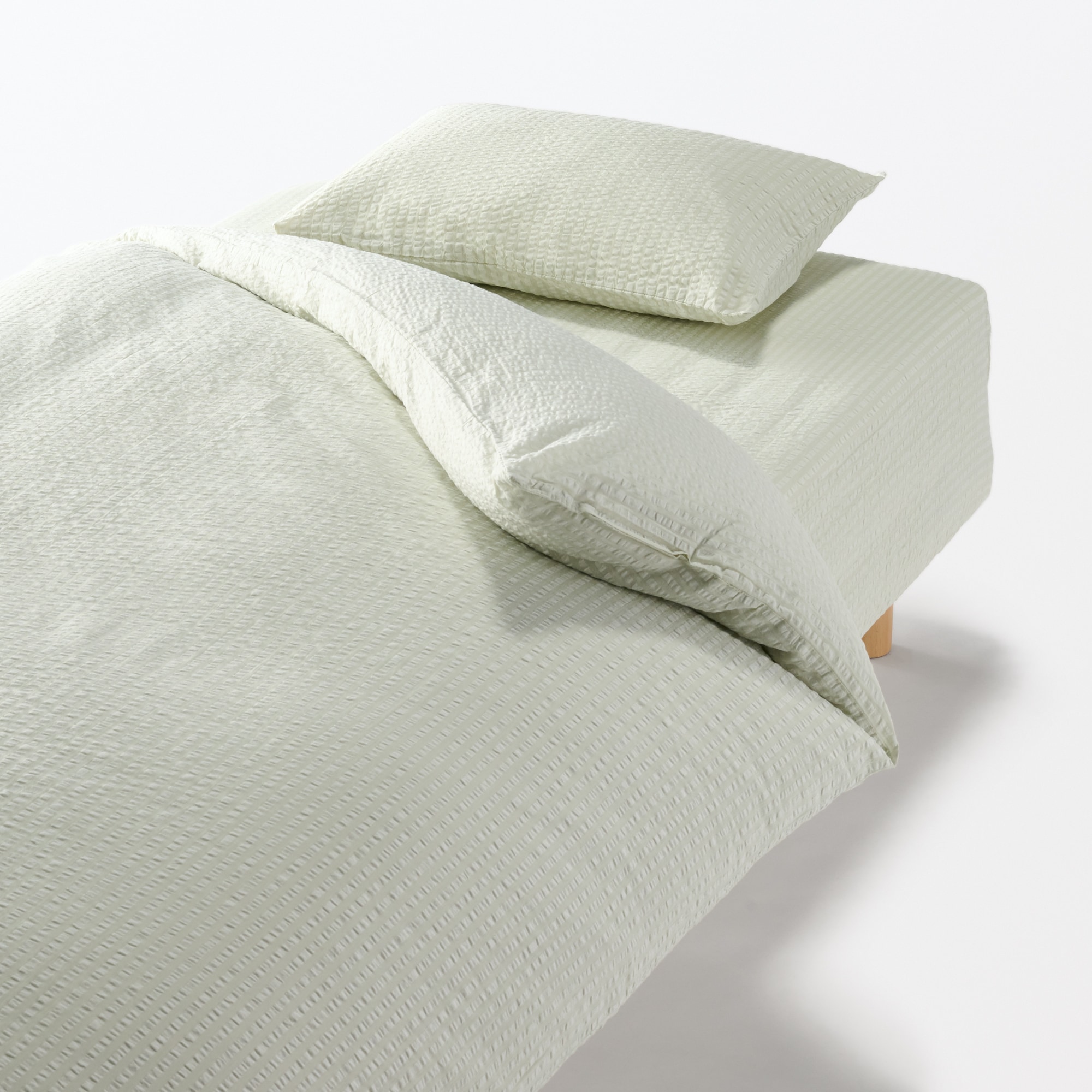 綿 サッカー織 まくらカバー 43×63cm用 | 無印良品