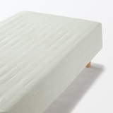 綿　サッカー織　ボックスシーツ・Ｓ